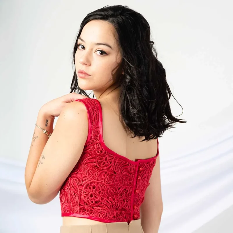 Top rojo