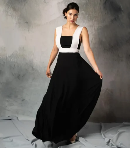 Vestido sin mangas