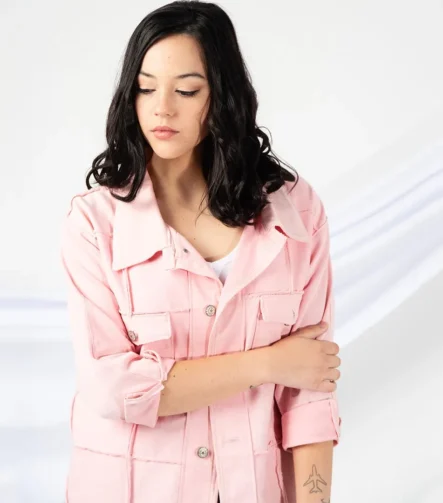 Chaqueta rosa